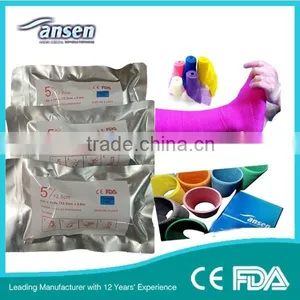 New Medical Fiber Bandage Cast Orthopedic Fiberglass Casting Tape thumbnail-2