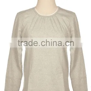 Black +white Raglan Tight Fit Long Sleeve t Shirt With Curved Hem thumbnail-1