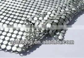 New Design China Lutong Silver Sequin Table Cloth for Curtain Drapery thumbnail-1