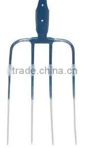 Garden Tools 4-tine Grass Rake F002 thumbnail-1