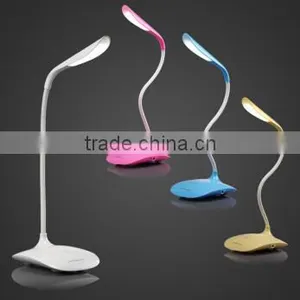 14 LED Rechargeable Dimmable Touch Sensor LED Book Reading Light Brightness Adjustable Table Lamp thumbnail-6