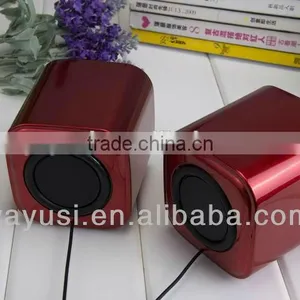 2.0 USB Loudspeaker Box For Computer Laptop thumbnail-1