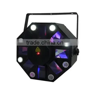8*3W White Strobe + 5*3W RGBWY LED + RG Laser Light thumbnail-3