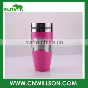 New Style 16oz Colorful Plastic Tumbler Made in China Hot Sale thumbnail-1
