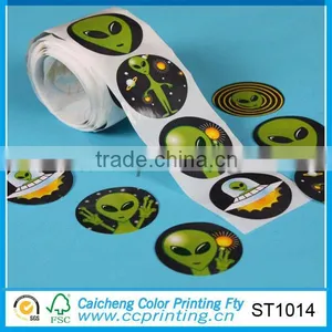 Puffy Logo Self Adhesive Sticker Paper thumbnail-1