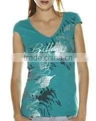 COMBED ORIGINC DYED LADIES T.SHIRT thumbnail-1