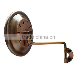 Decorative Mounted Round Metal Thermometer thumbnail-2