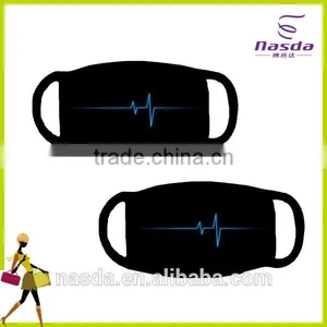 Black Nonwoven Mouth Mask,Printed Mouth Mask,Dustproof Medical Mask thumbnail-1