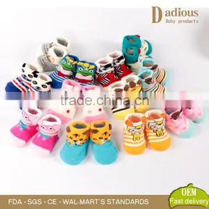 Baby Socks Wholesale Knitted Seamless Anti Slip For Toddler Cotton Sock thumbnail-1