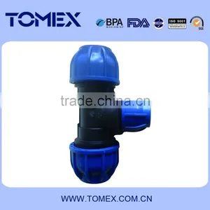 2017 High-quality PP Water Compression Fittings for Irrigation thumbnail-5