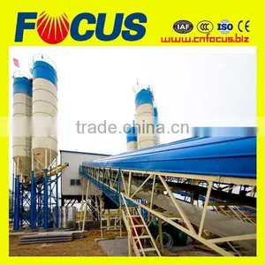 Hot Sale Hzs120 Flat Belt Large Concrete Batching Plant, Concrete Mixing Equipment thumbnail-5