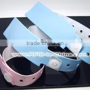 High Performance RFID Breast Cancer Wristbands,UHF RFID Wristbands With Custom Printing thumbnail-1
