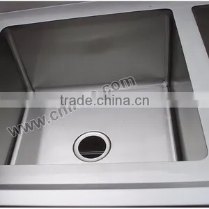 Kitchen Sink With Double Drain Board Restaurant Sink/stainless Steel Kitchen Sink for Hotel thumbnail-3