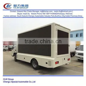 Forland 4*2 Type 80 Hp P10 LED Led Billboard Truck thumbnail-2
