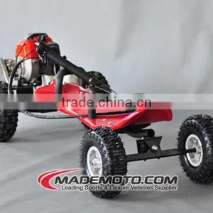 4 Wheel Small Size Easy Portable Gas Scooter Skateboard GS4901 thumbnail-6