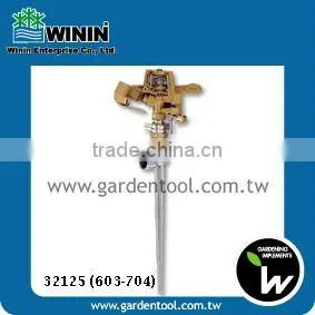 Metal Irrigation Sprinkler With One-Way Metal Spike For Farm And Garden thumbnail-1