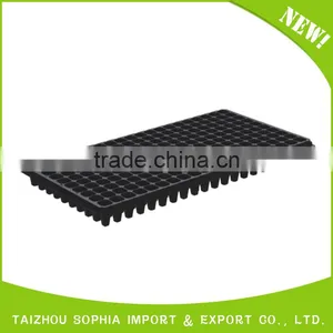 High Quality Deep Black Plastic Rice Seedling Tray,Eco-Friendly Seeding Tray thumbnail-3