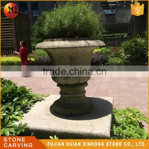 Garden Stone Planter Pots,large Stone Garden Pots thumbnail-2