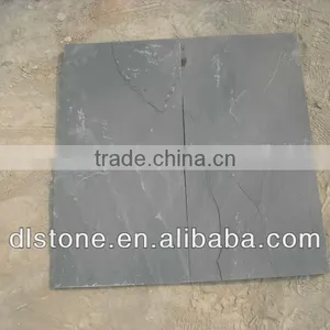 Black Slate Floor Tile 30*30 Low Price Natural Split thumbnail-1