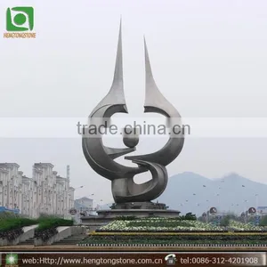 High Quality Large Abstract Stainless Steel Outdoor Sculpture thumbnail-1