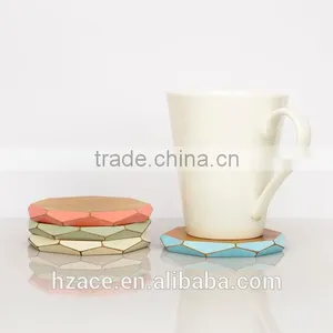 Faceted Wooden Coasters thumbnail-1