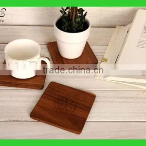 Custom Wooden Coasters Laser Engraved Coasters High Quality Wood Placemat thumbnail-1