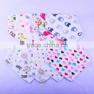 Trangle Cotton Bandana Bibs Wholesale thumbnail-1