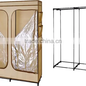 Store More Non Woven Beige PVC Window Bedroom Wall Wardrobe thumbnail-2