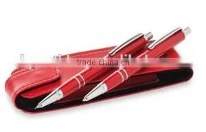 Hot Style Colorful Ball Pen and Mechanical Pencil With Pen Pouch thumbnail-1