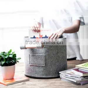 2017 Cheap Promotion Foldable Factory Price Wood Storage Bin Bag thumbnail-2