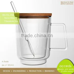 Hand Made Decoration Heat-Resistant Creative Borosilicatate Special Cups thumbnail-3