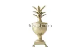 Gold Finish Brass Pineapple Table Lamp thumbnail-1