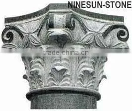 Marble White Column Capital thumbnail-1