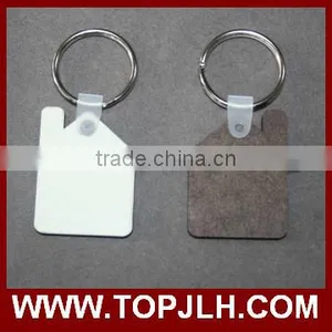 Promotional Decorative Gift MDF House Shape Keychain Personalized Sublimation thumbnail-4