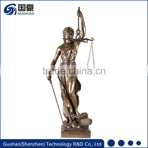 Handmade Greek Myth Goddess Themis Sculpture for Sale thumbnail-1