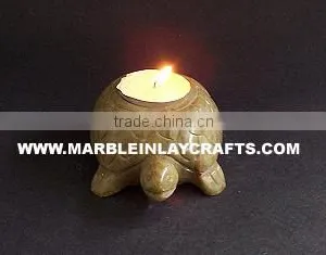 Marble Candle Stand, Stone Candle Stand, Soapstone Candle Stands thumbnail-1