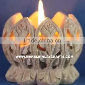 Marble Candle Holder,Hand Made,Marble T-lite Candle Holder thumbnail-1