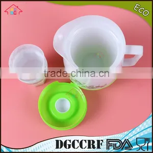 NBRSC Set of 4 Pcs Double Layers PP Cold Water Teapot Jug Plastic Kettle thumbnail-4