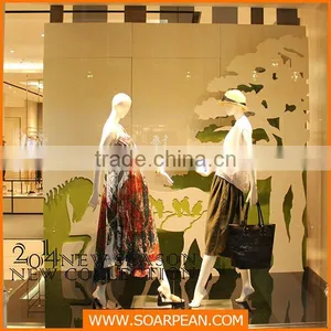 Fashion Cloth Store Wood Carving Craft thumbnail-1