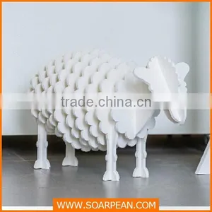 Bespoke Decorative 3 D Paper Sheep Artificial Sheep thumbnail-1