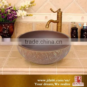 2017 Hot Selling Cabinet Design Bathroom Marble Washbasin thumbnail-1