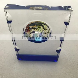 Shenzhen Manufacturer Cheap Crystal Glass Trophy Award thumbnail-1