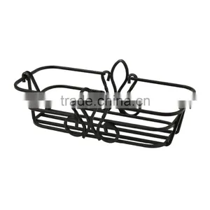 Black Bread Fruit Basket Holder Bowl thumbnail-2