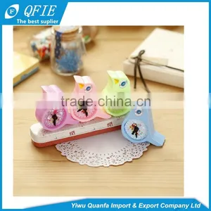 Hot Selling Promotional Kid's Gift Plastic Lovely Animal Pencil Sharpener Wth Double Hole thumbnail-6