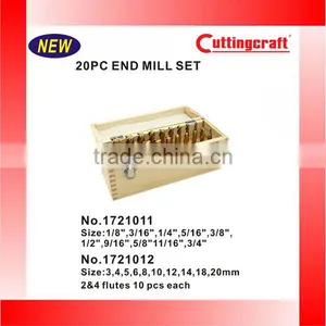 20PC END MILL SET thumbnail-1