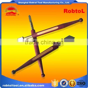 Diamond Glass Cutter Wood Handle Carbide Wheel thumbnail-3