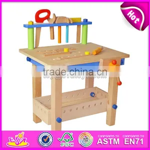 Best Educational Assemble Tools Wooden Toy Tool Bench for Children W03D043 thumbnail-2