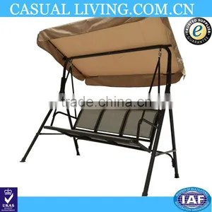 Outdoor 3 Seat Cushioned Swing Chair thumbnail-1