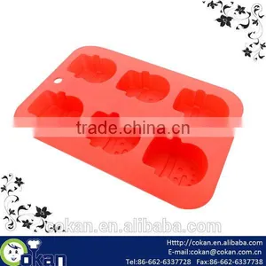 Snowman Shape Silicone Cake Mold CK-SL160 thumbnail-1