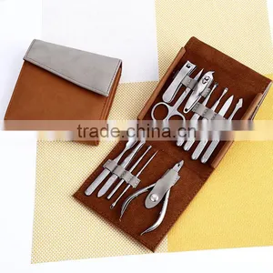 Factory Price Hot Sale Promotional Gift Manicure Set Nail Clipper Beauty Set With Beautiful Case thumbnail-6